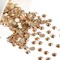 1440 Pieces Flat Back Crystal Rhinestones Round Gems,Golden Shadow,SS20,4.6-4.8mm